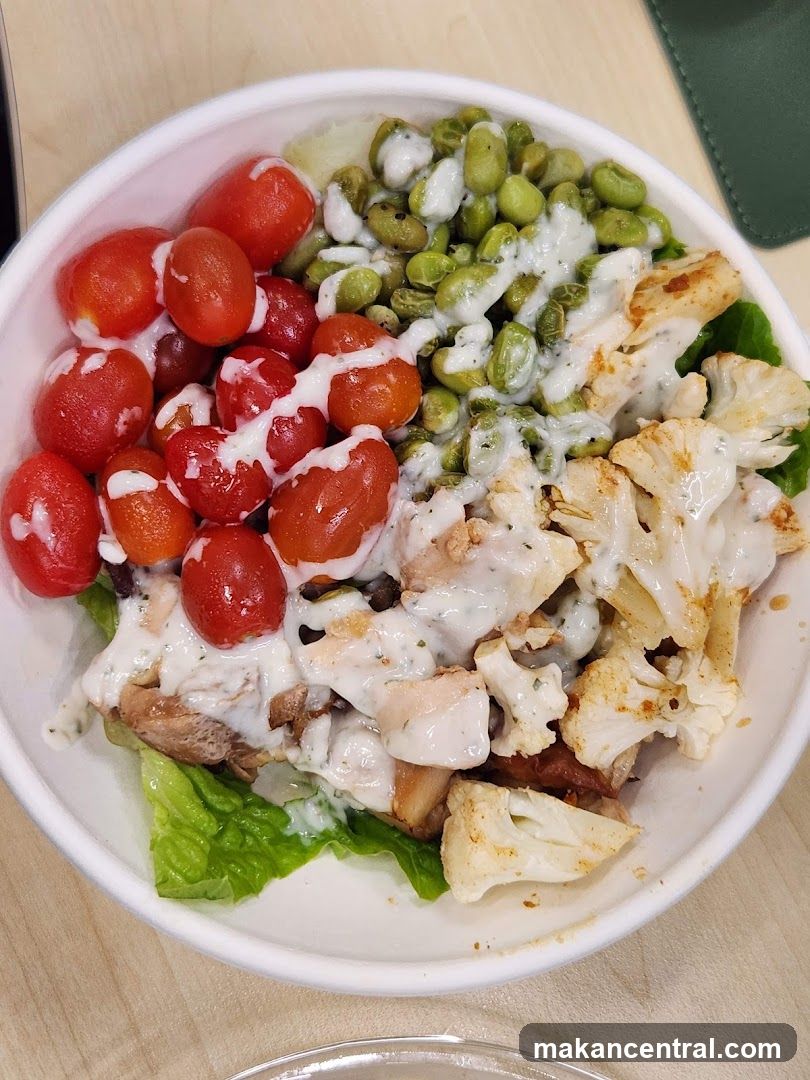 Chicken and Vegetable Bowl