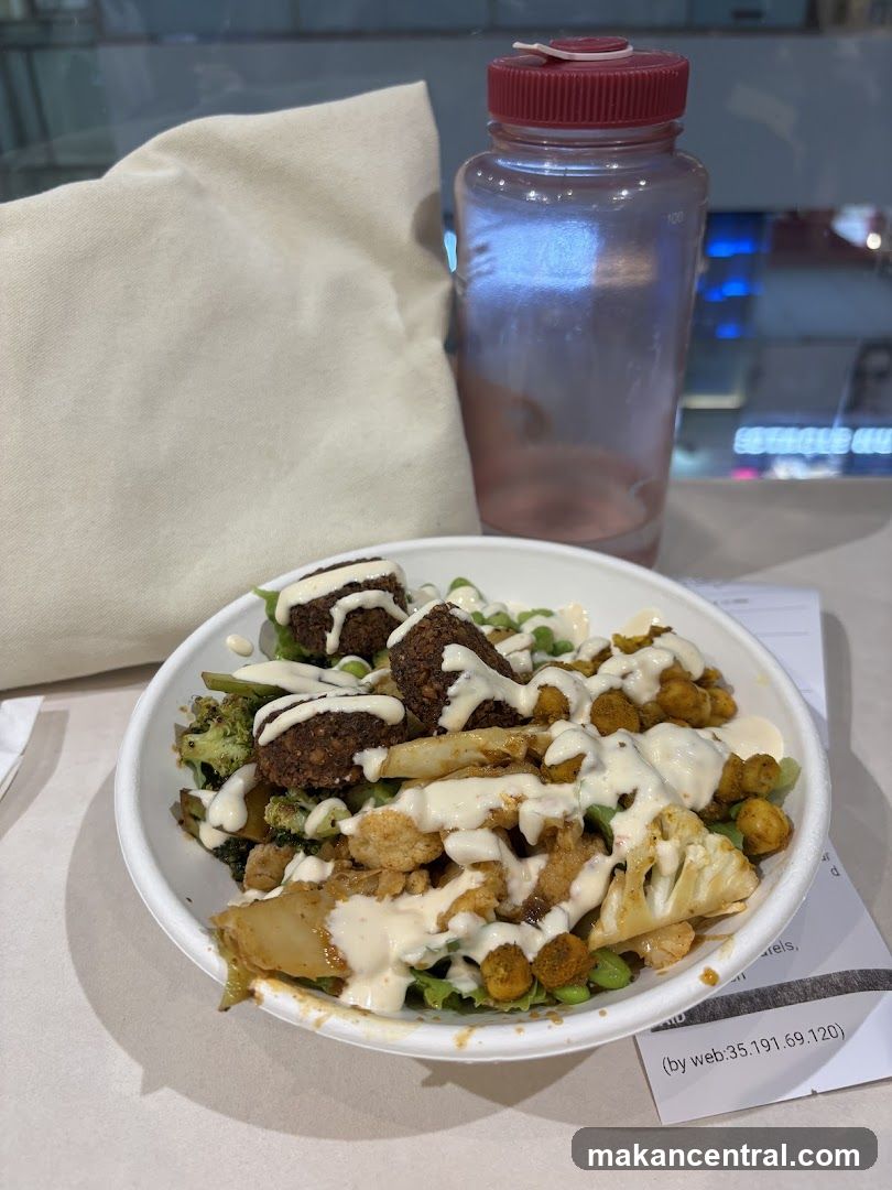 Falafel Bowl with Vegetables