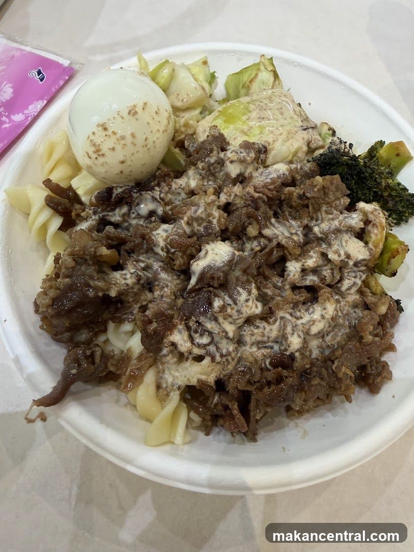 Beef and Pasta Bowl