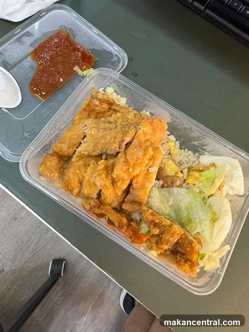 Fried Chicken Rice