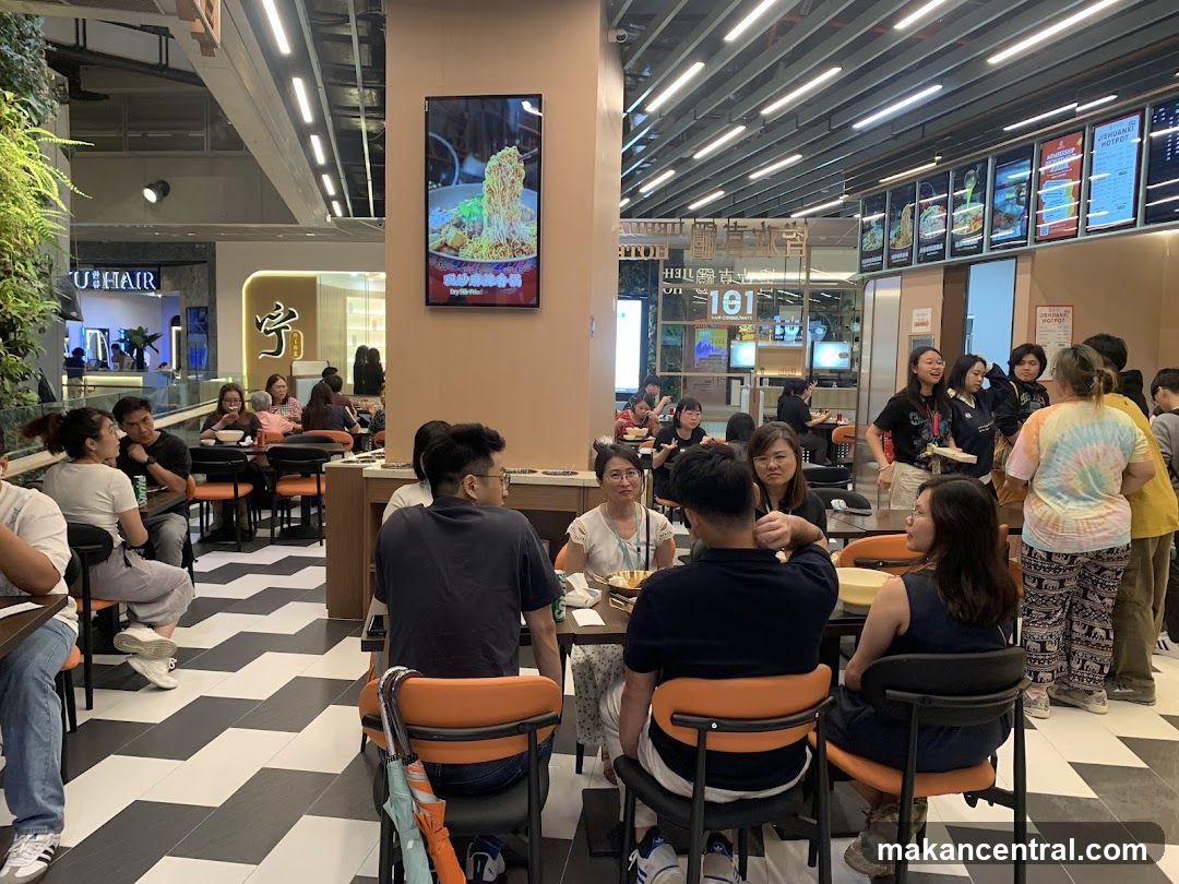 Diners at a Food Court