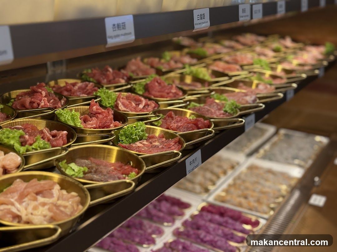 Assortment of Meats and Vegetables