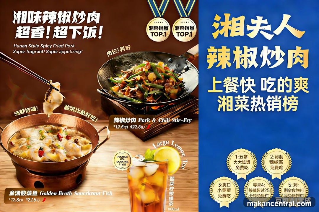 Hunan Style Spicy Fried Pork Promotion