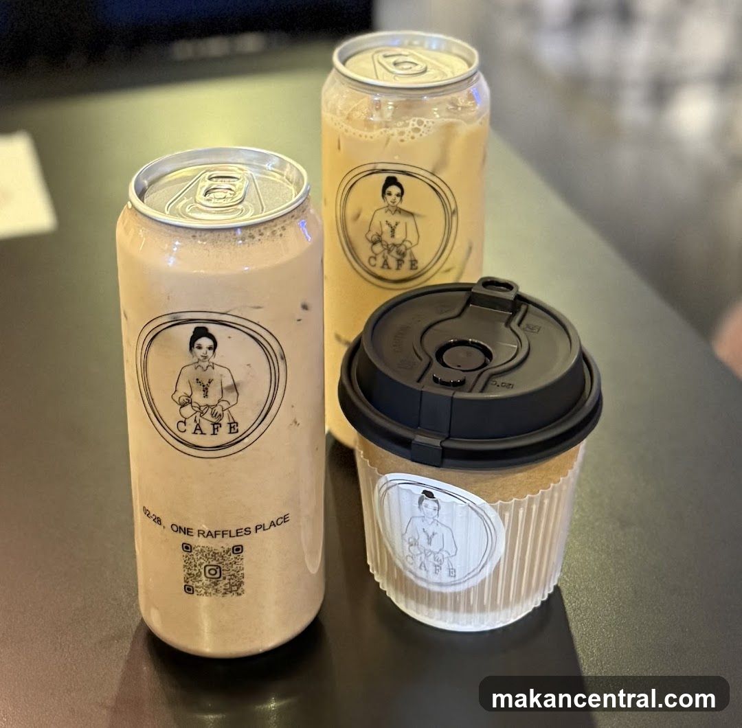 Beverages from a Cafe