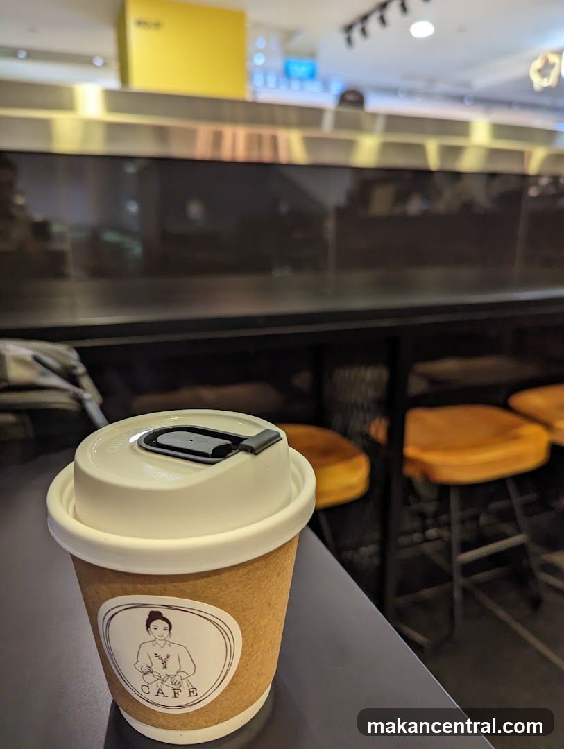 Coffee Cup with Cafe Logo