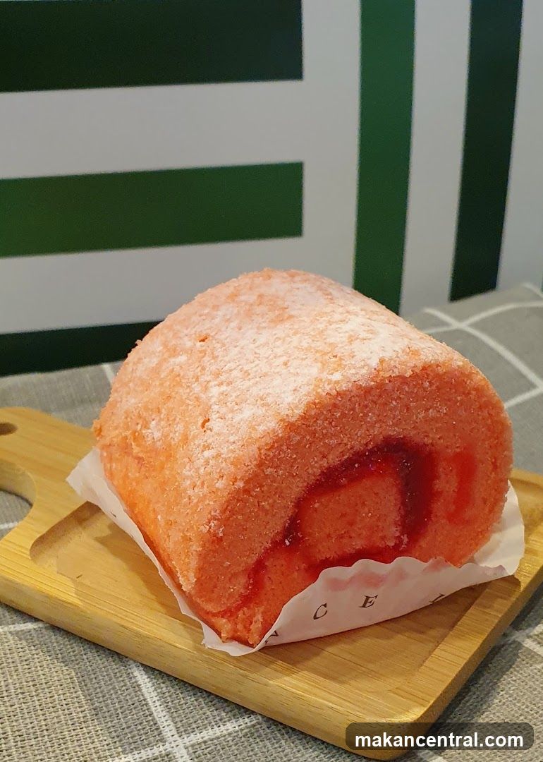 Strawberry Swiss Roll