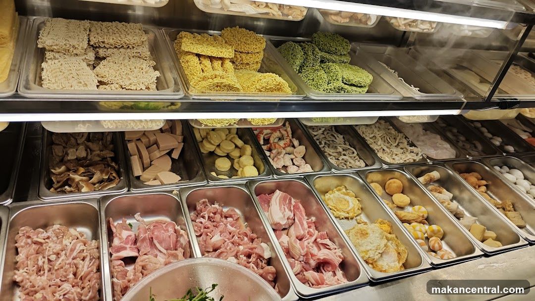 Hot Pot Ingredients Display