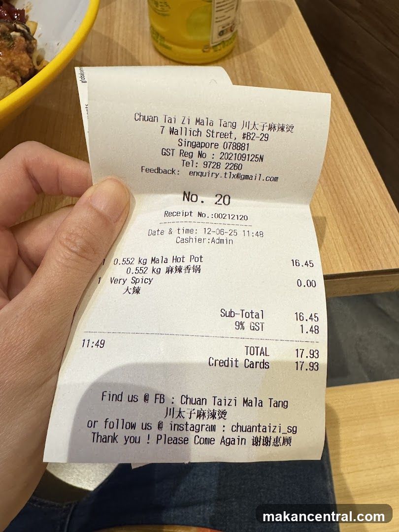 Receipt