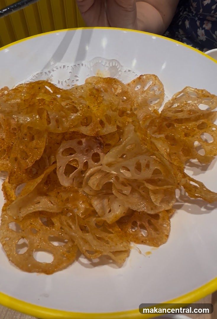Crispy Lotus Root Chips