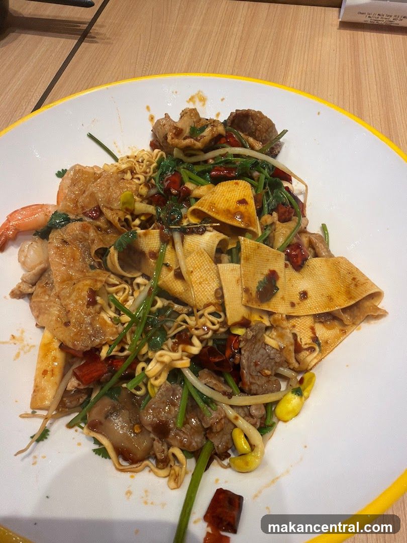 Spicy Noodle Dish