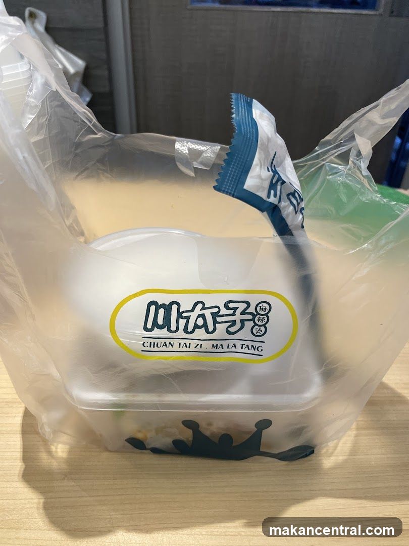 Takeaway Bag with Food Container