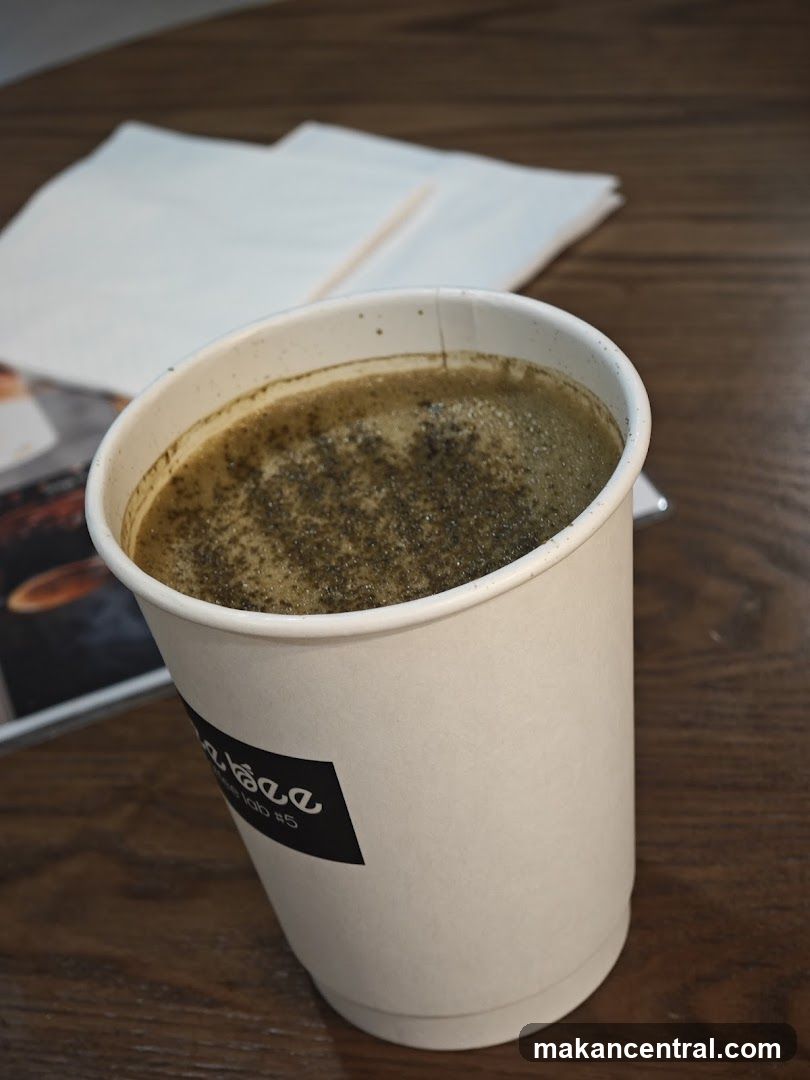 Coffee in a paper cup