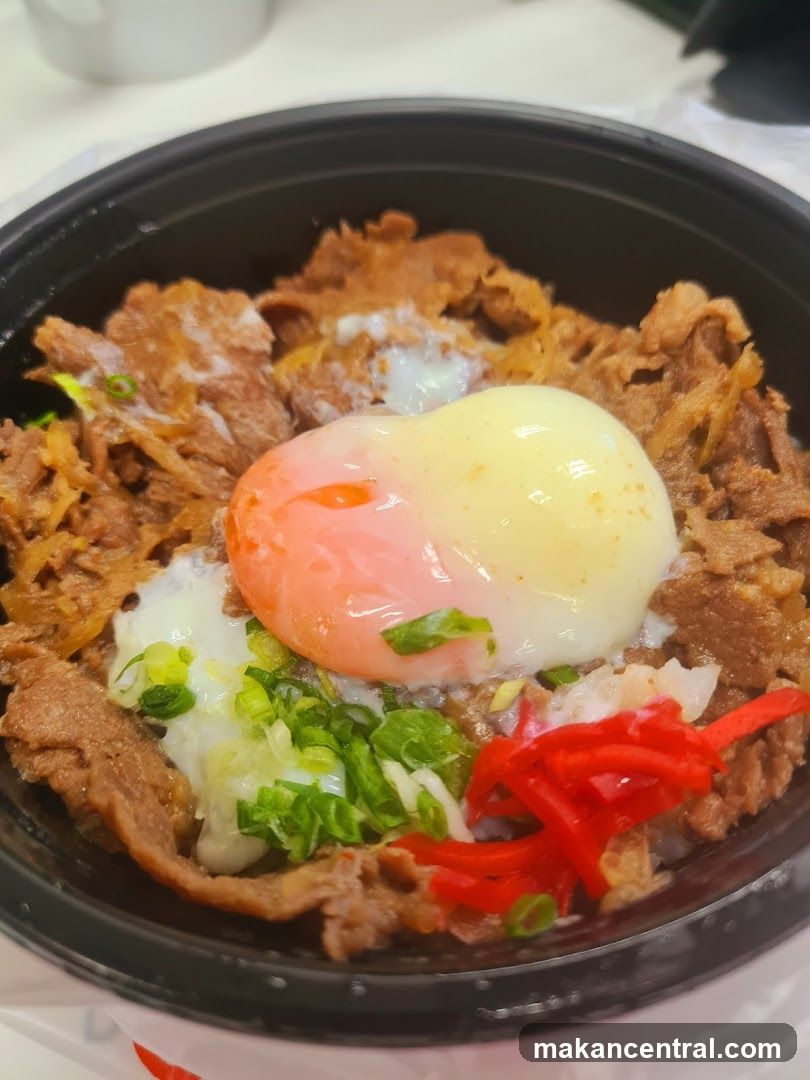 Beef Bowl with Egg