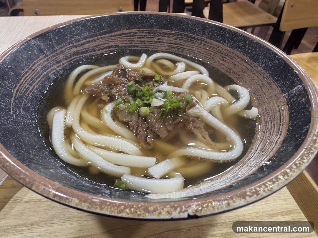 Beef Udon Noodle Soup