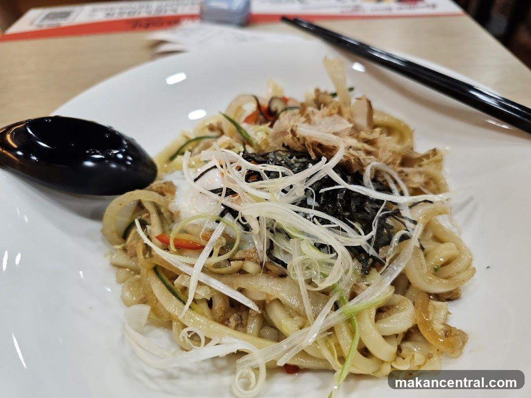 Udon Noodles with Toppings