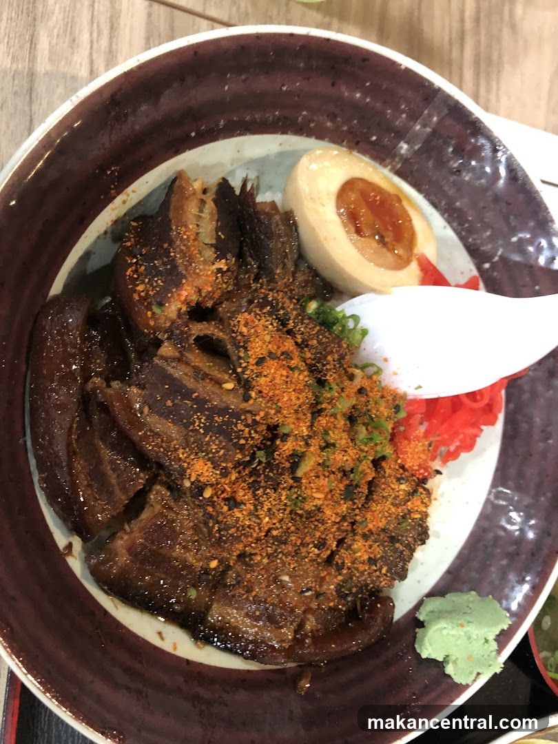 Pork Belly Rice Bowl