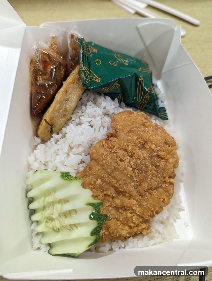Fried Chicken Rice Box