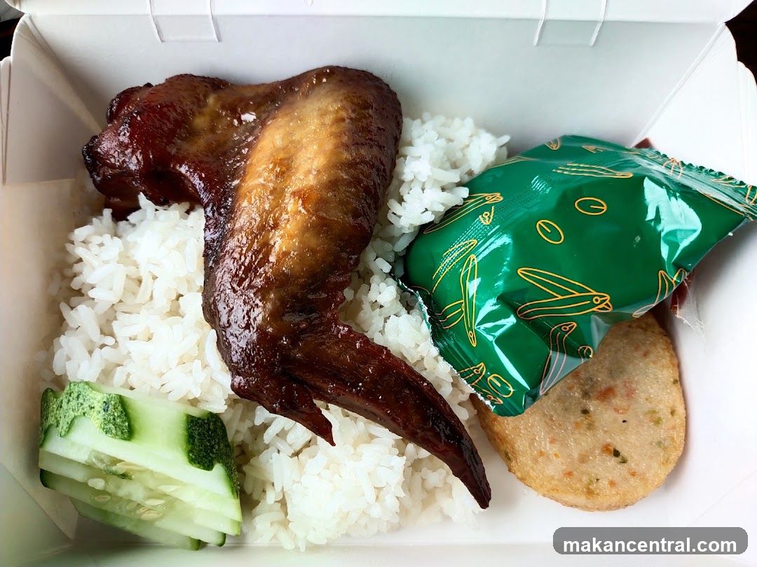 Chicken Wing Rice Box