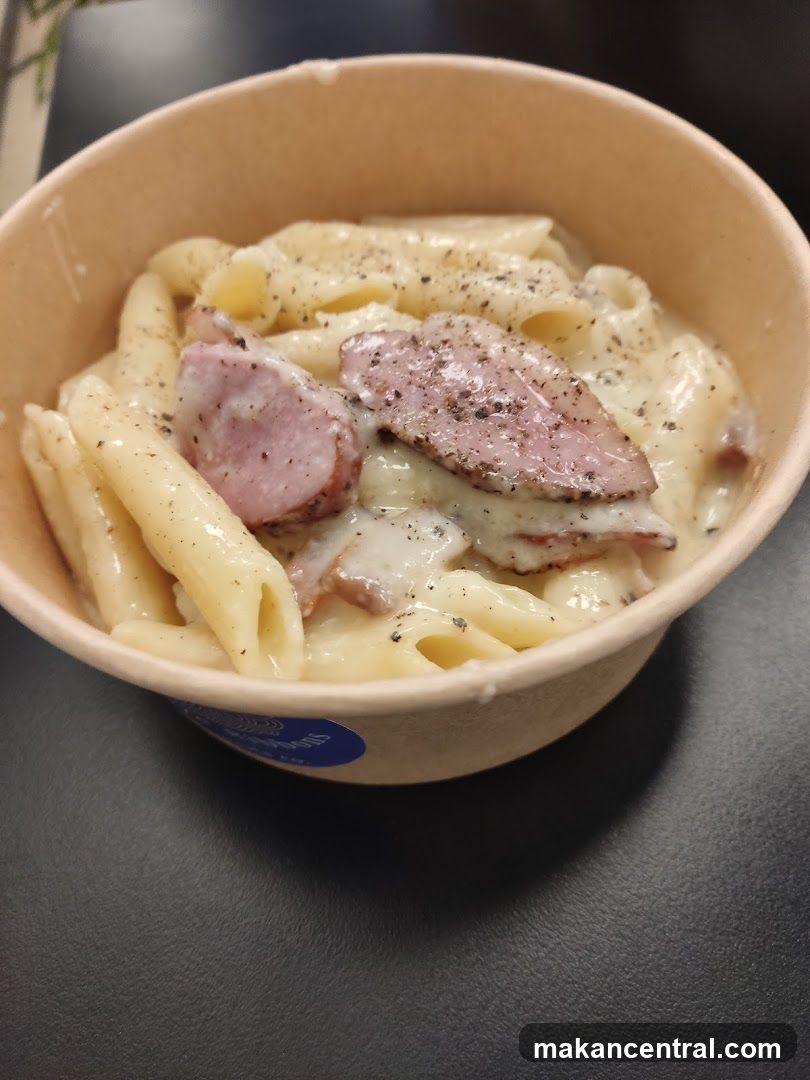 Penne Pasta with Bacon