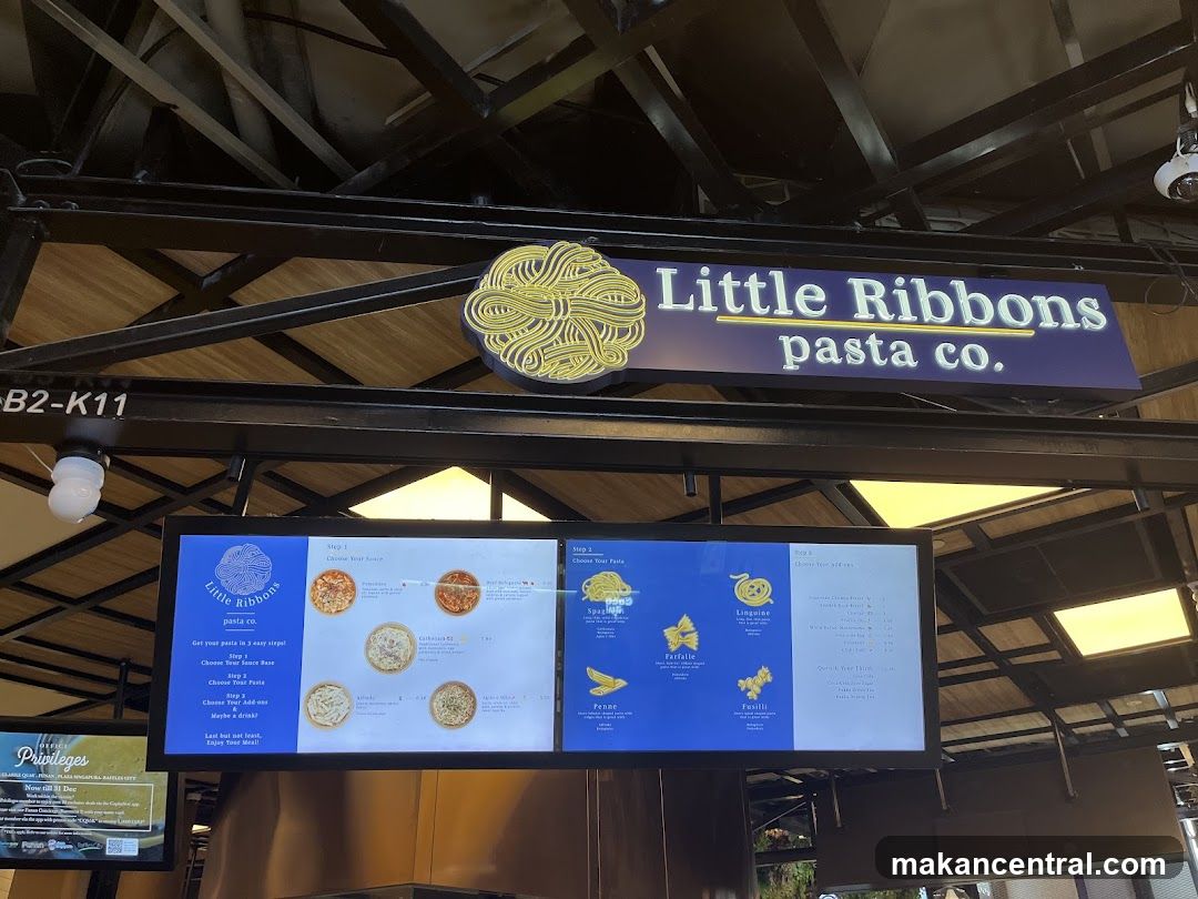 Little Ribbons Pasta Co. Menu