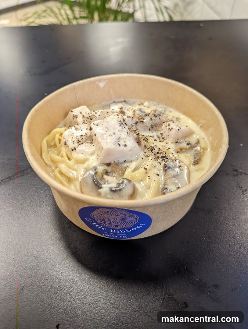 Pasta with Chicken and Mushrooms