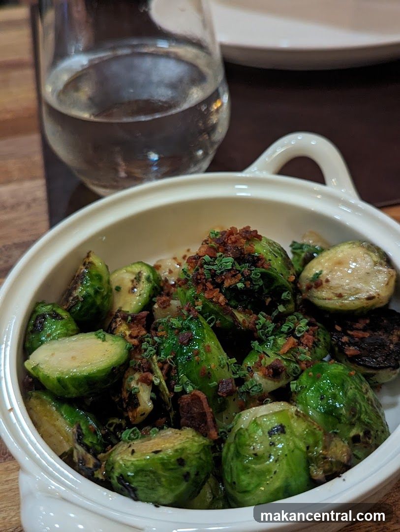 Roasted Brussels Sprouts with Bacon