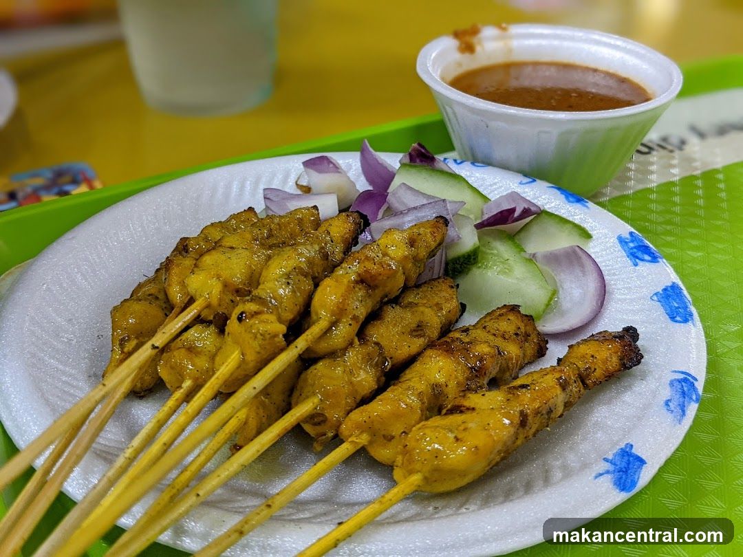 Chicken Satay with Peanut Sauce
