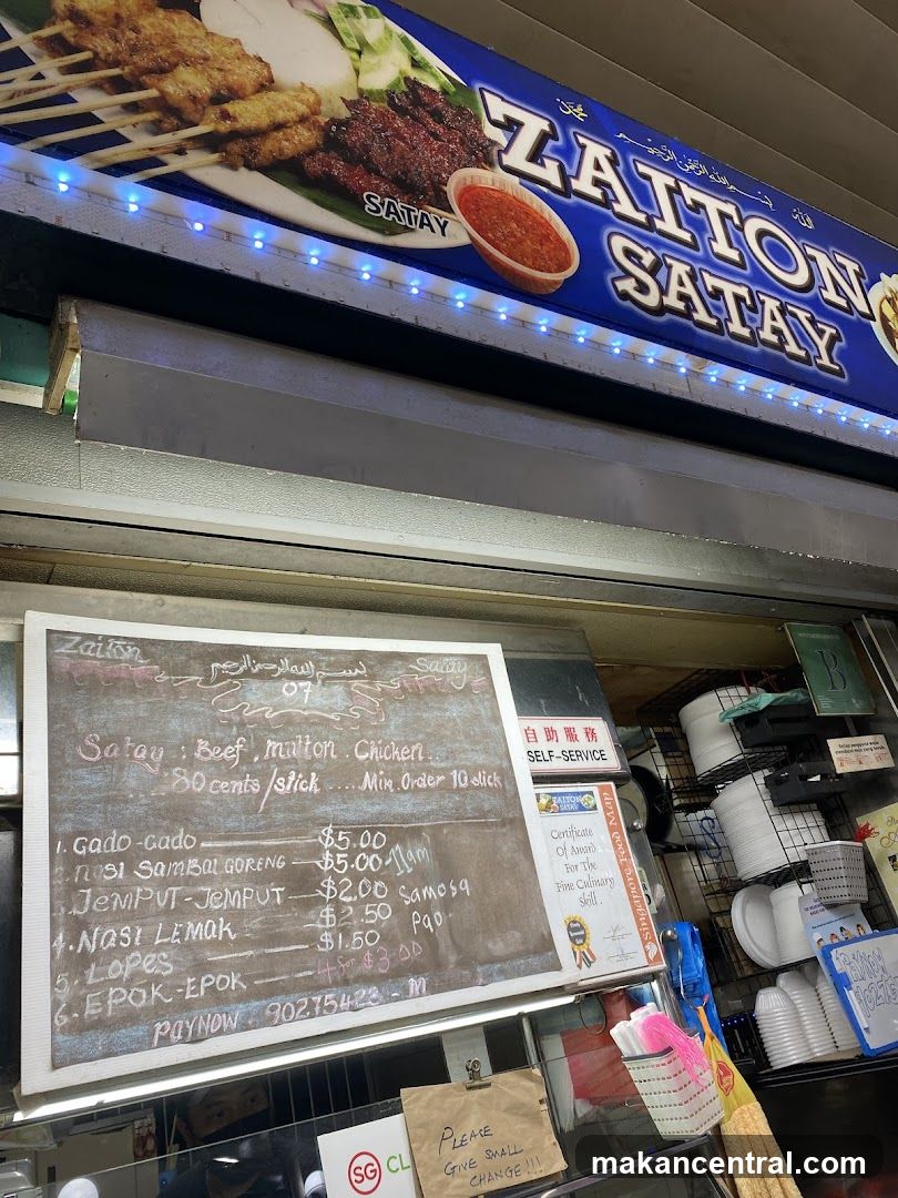 Zaiton Satay Stall