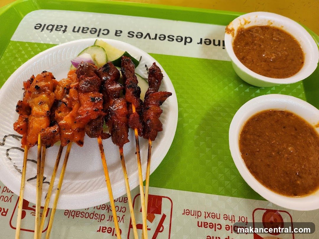 Satay Skewers with Peanut Sauce
