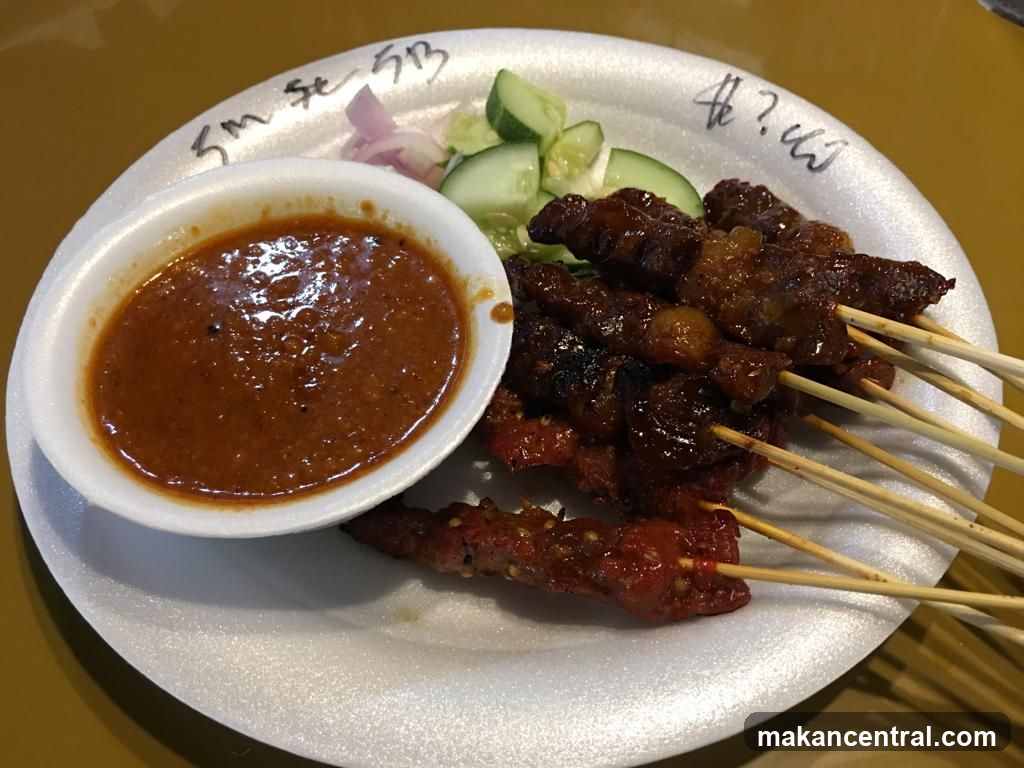 Satay Skewers with Peanut Sauce