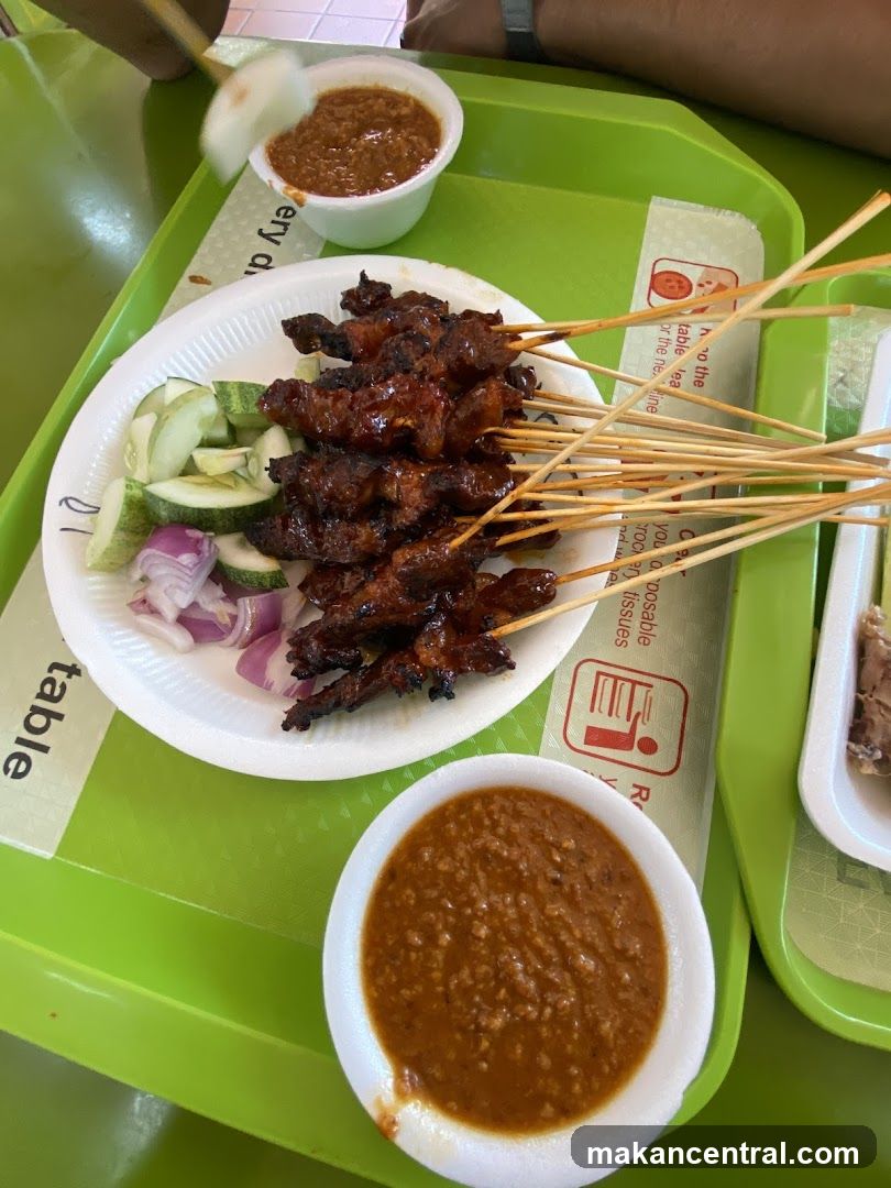 Satay Skewers with Peanut Sauce