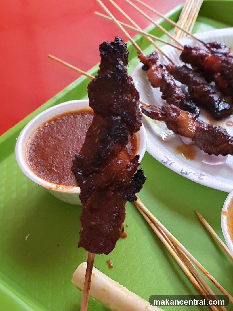 Satay Skewers with Peanut Sauce