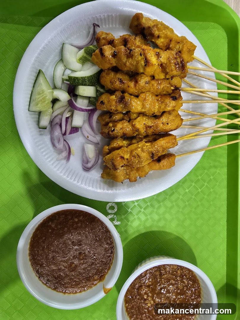 Chicken Satay with Peanut Sauce