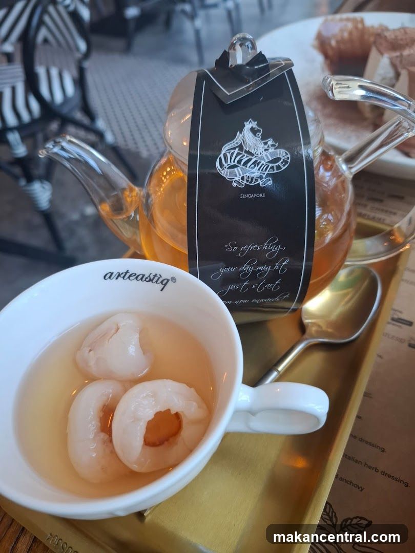 Tea with Lychees