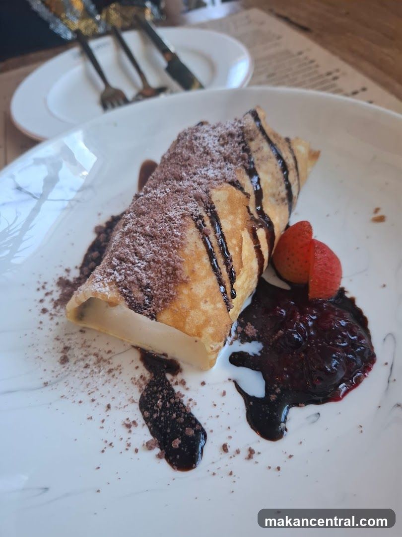 Dessert Crepe