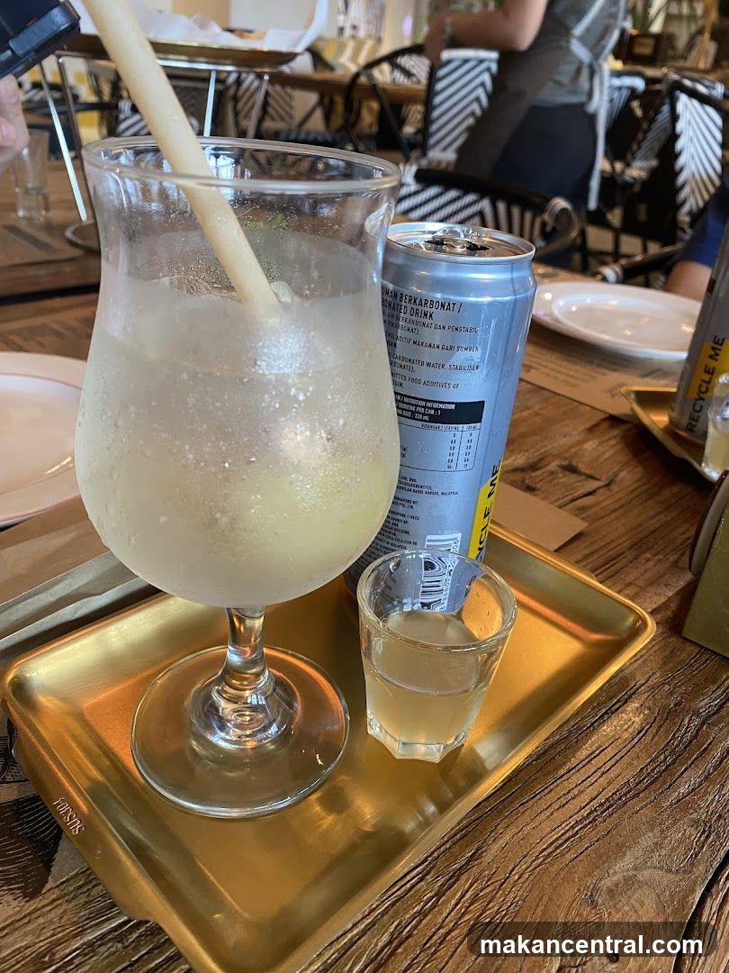 Beverage on Tray
