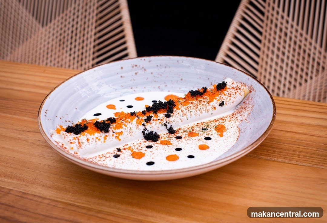 Gourmet Appetizer with Caviar