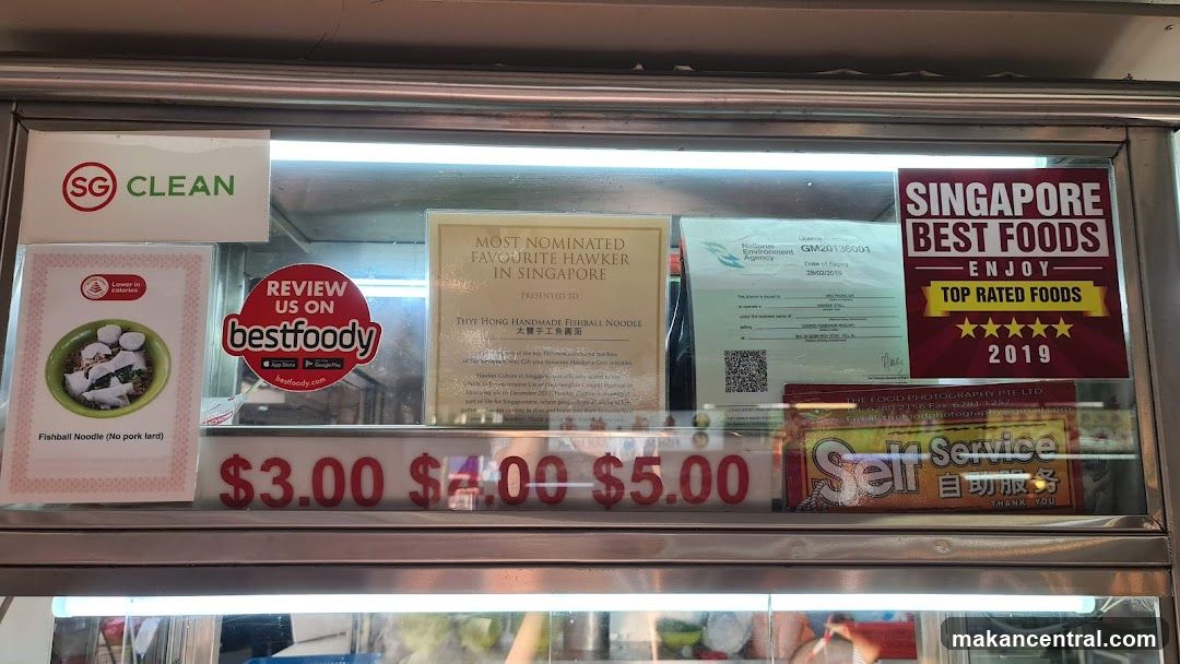 Food Stall Awards and Pricing