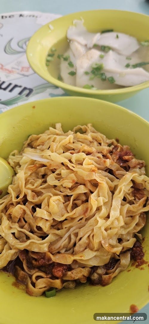 Noodles and Fish Ball Soup