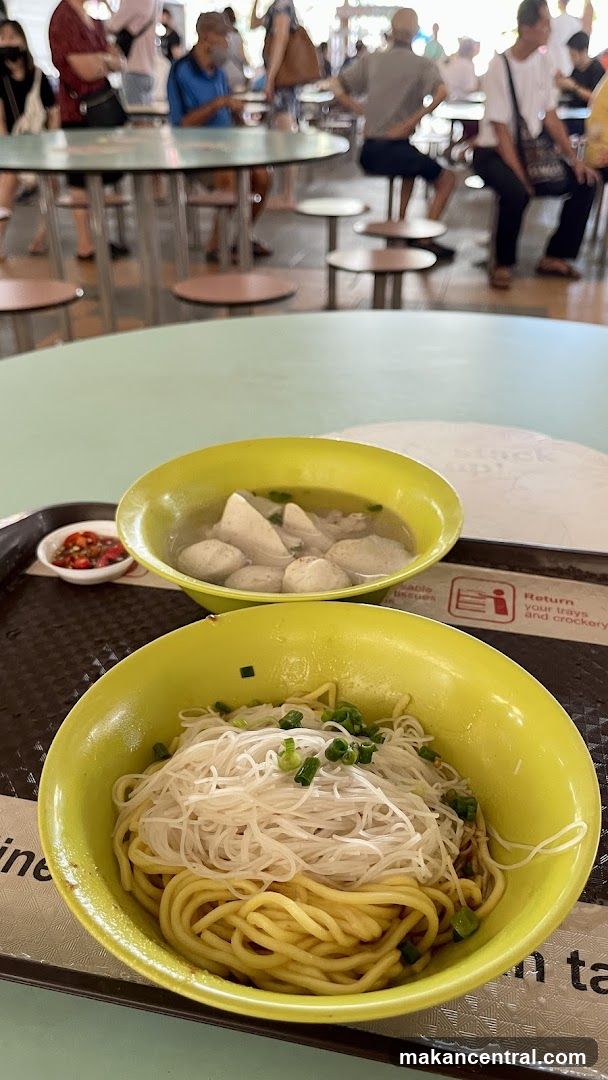 Noodles and Fishball Soup