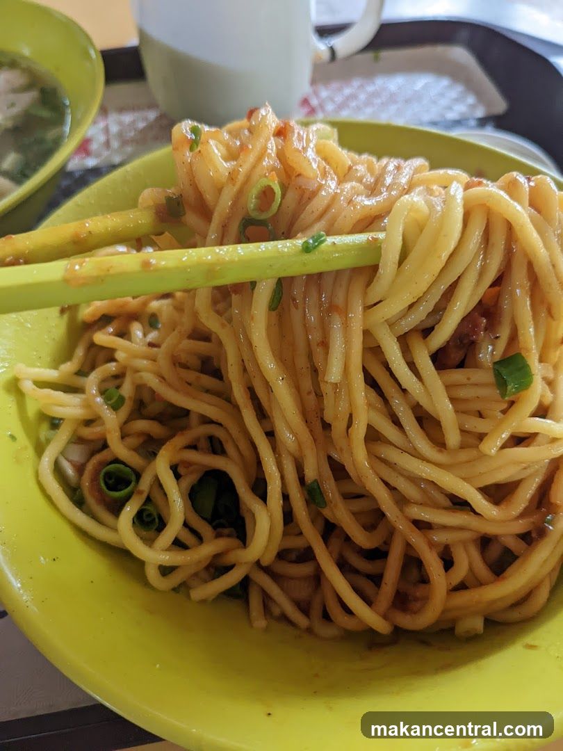 Noodles with Scallions