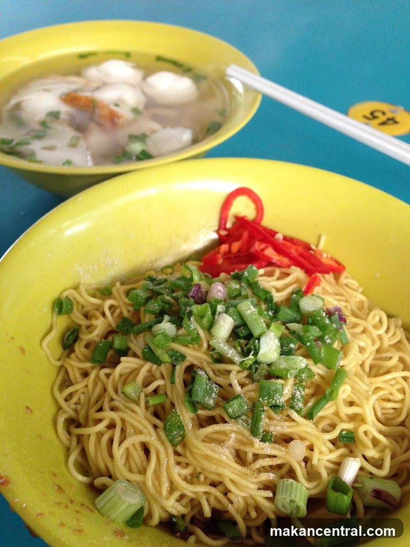 Noodles with Soup