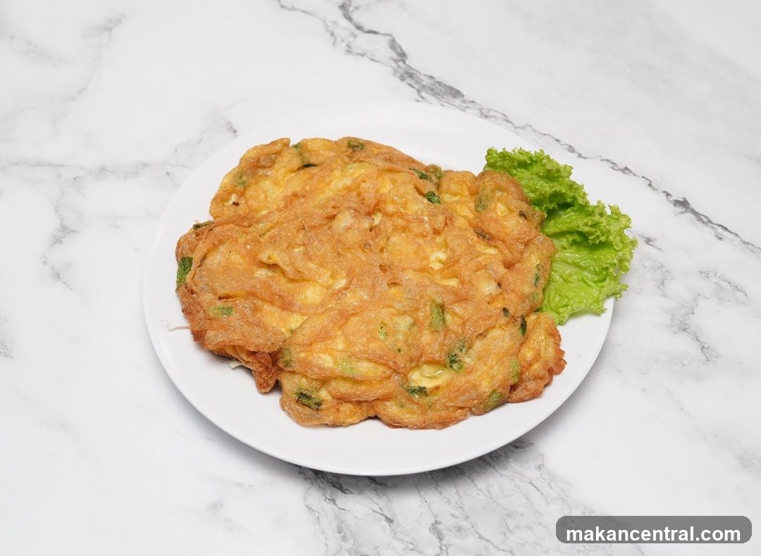 Omelet with Lettuce