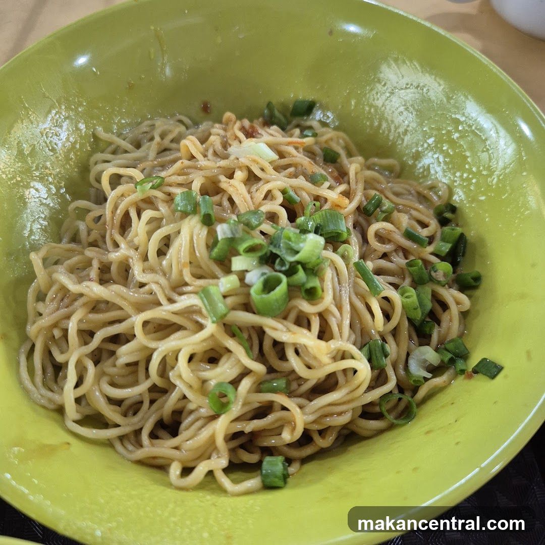 Noodles with Scallions