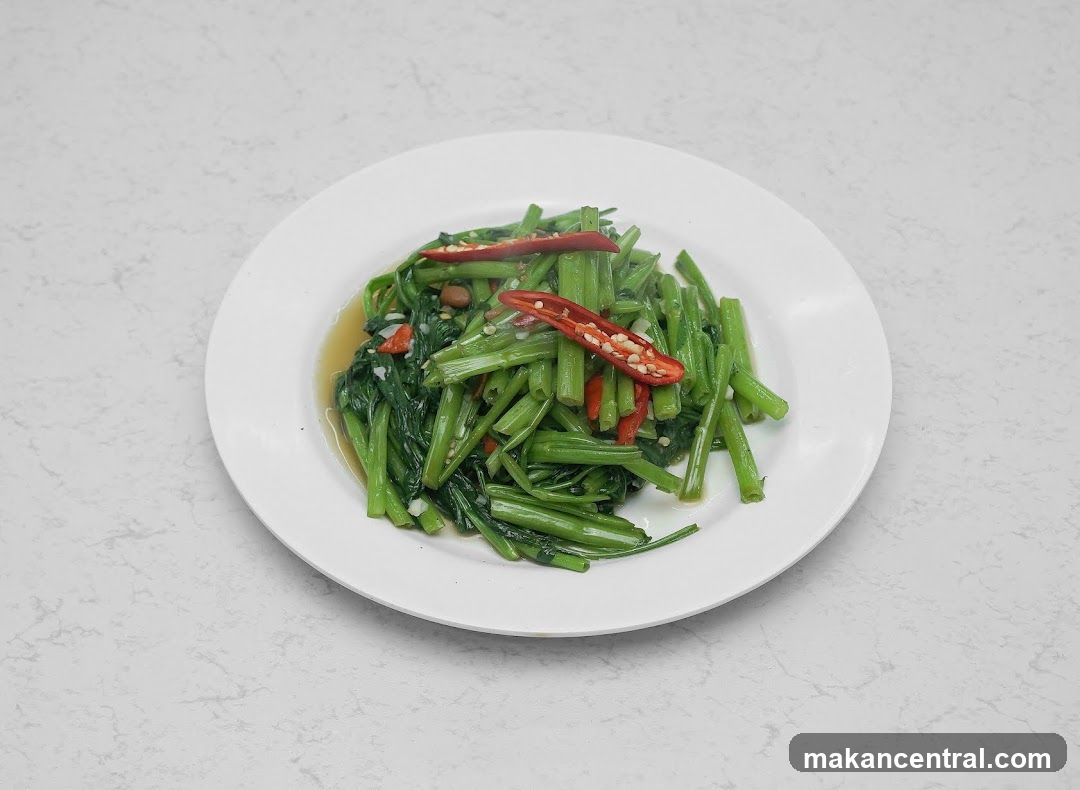 Stir-fried Water Spinach