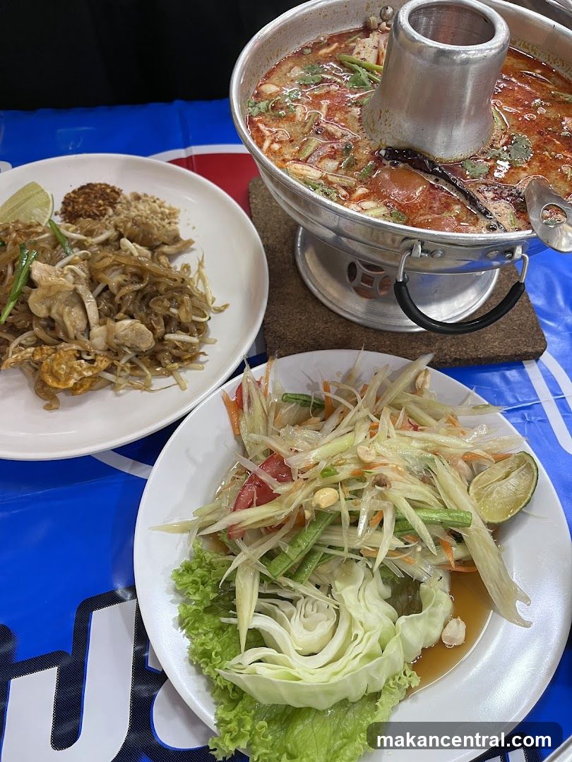 Thai Food Spread