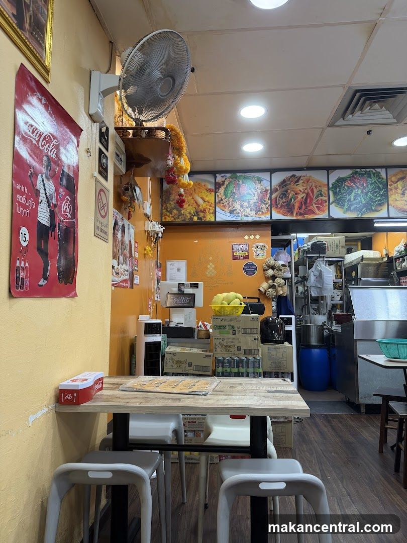 Restaurant Interior with Food Photos