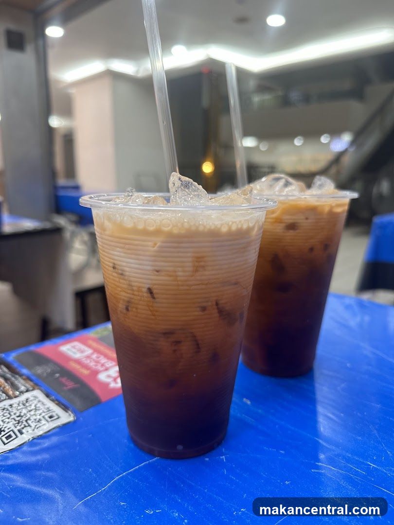 Two Iced Thai Teas