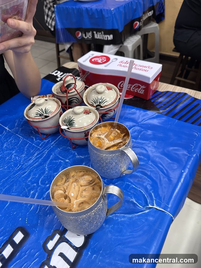 Iced Coffee and Condiments