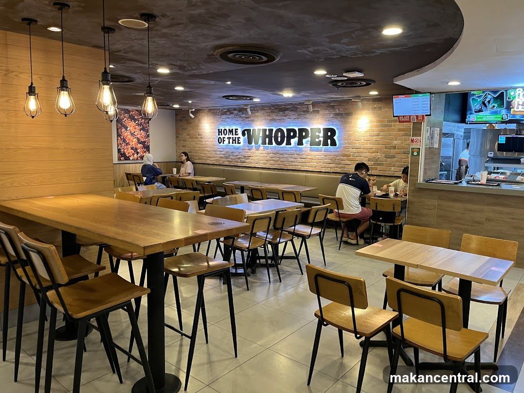 Burger Restaurant Interior